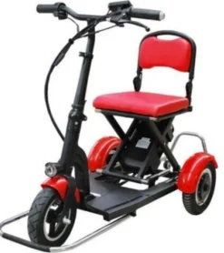 Hammer International Elektro-Mobilitätshilfe MoBot Light - 3 Fahrstufen + Rückwärtsgang /klappbar rot New