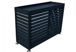 Elephant ® Wärmepumpenverkleidung  WPV-14050-AP mit Pflanzdeck Set anthrazit New