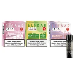 Elf Bar ELFA Prefilled Pod - Probierset Lemon Mix je 2 Pods, 6er Pack Clearance