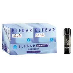 Elf Bar ELFA Prefilled Pod x 2 - Blueberry 0.0% , 10er Pack Sale