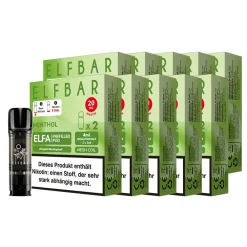 ELFBAR ELFA Prefilled Pod x 2 - Menthol 2.0% , 10er Pack ^ Elf Bar