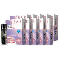ELFBAR ELFA Prefilled Pod x 2 - Peach Ice 0.0% , 10er Pack ^ Elf Bar