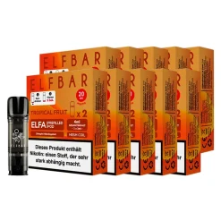 ELFBAR ELFA Prefilled Pod x 2 - Tropical Fruit 2.0% , 10er Pack ^ Elf Bar Outlet