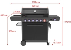 EL FUEGO ® Gasgrill 