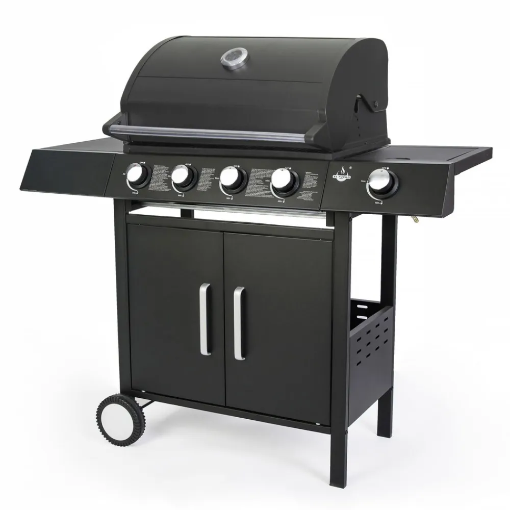 EL FUEGO ® Gasgrill "San Angelo 4+1 New