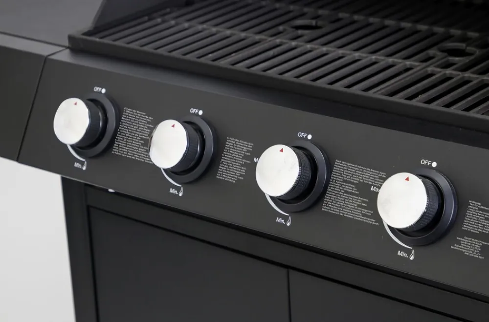 EL FUEGO ® Gasgrill "San Angelo 4+1 New