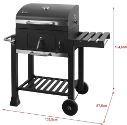 EL FUEGO ® Holzkohlegrill 
