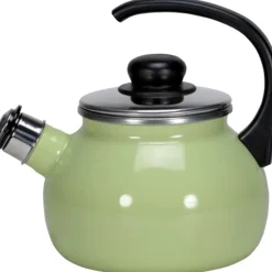 Emaille-Flötenkessel JUIST 2 Liter ^ sonstige New
