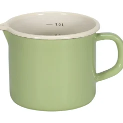 sonstige Emaille-Milchtopf mit Ausguss JUIST 12 cm Sale