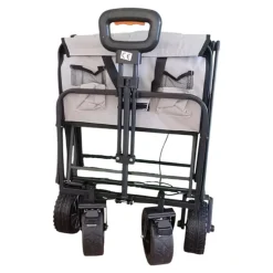 Bollero E-Bollerwagen Elektrischer Bollerwagen grau ^ ENEWAY New