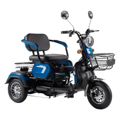 ENEWAY Elektromobil Bari - ETrike - E-Mobil - 3-Rad 6 km/h führerscheinfrei helmfrei blau Online