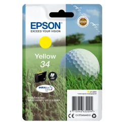 C13T34644010 Singlepack 34 DURABrite Ultra Ink Serie "Golfball" Yellow ^ Epson Clearance