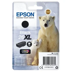 C13T26214012 26XL Eisbär Druckerpatrone Schwarz ^ Epson Sale