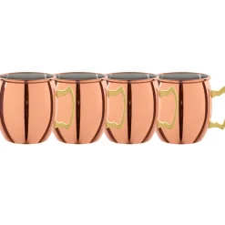 4-er Set Mini Moscow Mule Becher ^ ich-zapfe Best