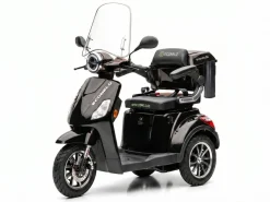 ECONELO E-Seniorenmobil Denia, Lithium-Akku, 3-Rad, 1000 Watt, Schwarz Hot