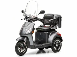 E-Seniorenmobil Denia, Lithium-Akku, 3-Rad, 1000 Watt, Grau ^ ECONELO Hot