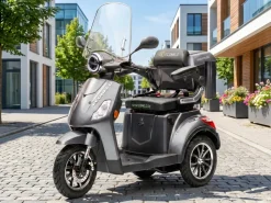 E-Seniorenmobil Denia, Lithium-Akku, 3-Rad, 1000 Watt, Grau ^ ECONELO Hot