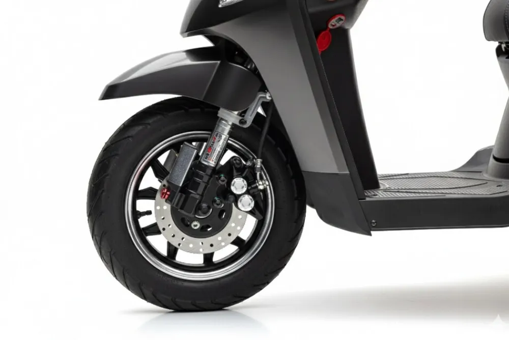 E-Seniorenmobil Denia, Lithium-Akku, 3-Rad, 1000 Watt, Grau ^ ECONELO Hot