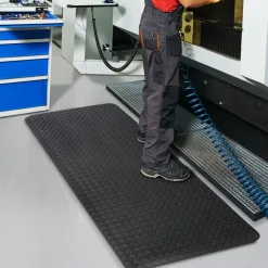 etm Anti-Ermüdungsmatte | HeavyDuty TireTuff | Schwarz New