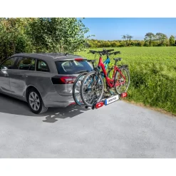 Eufab Fahrradträger Crow Plus für 2 Fahrräder, erweiterbar Clearance
