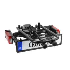 Eufab Fahrradträger Crow Plus für 2 Fahrräder, erweiterbar Clearance