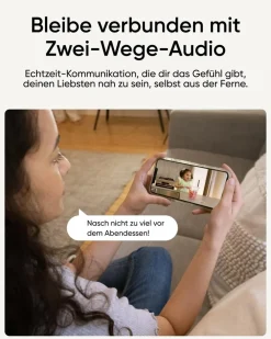 ANKER eufy Innenkamera C220 - 2K und 360° KI-Verfolgung, Weiß (Überwachungskamera, WLAN, 2K) Outlet