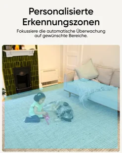 ANKER eufy Innenkamera C220 - 2K und 360° KI-Verfolgung, Weiß (Überwachungskamera, WLAN, 2K) Outlet
