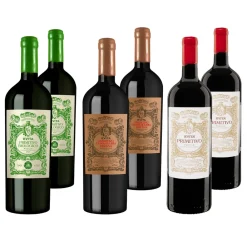 Weinpaket Primitivo 13,0 - 14,0 % vol 6 x 0,75 Liter ^ Evita Outlet