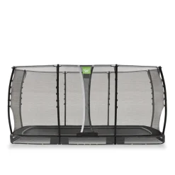 Allure Classic Bodentrampolin 244x427cm - schwarz ^ Exit Best