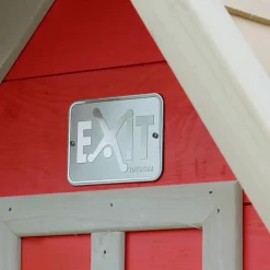 Fantasia 300 Holzspielhaus Rotbraun ^ Exit