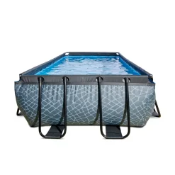 Frame Pool 400x200x100cm mit Sandfilterpumpe, versch. Ausführungen ^ Exit