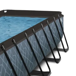 Frame Pool 400x200x100cm mit Sandfilterpumpe, versch. Ausführungen ^ Exit