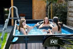 Frame Pool 400x200x100cm mit Sandfilterpumpe, versch. Ausführungen ^ Exit