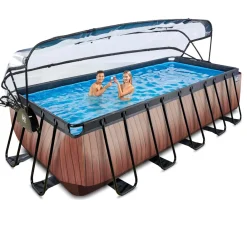Frame Pool 540x250x122cm mit Sandfilterpumpe und Abdeckung und Wärmepumpe, versch. Ausführungen ^ Exit Clearance