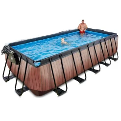 Frame Pool 540x250x122cm mit Sandfilterpumpe und Abdeckung und Wärmepumpe, versch. Ausführungen ^ Exit Clearance
