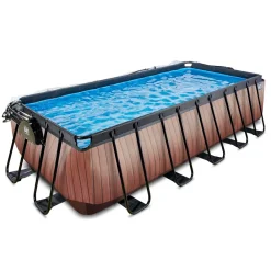 Frame Pool 540x250x122cm mit Sandfilterpumpe und Abdeckung und Wärmepumpe, versch. Ausführungen ^ Exit Clearance
