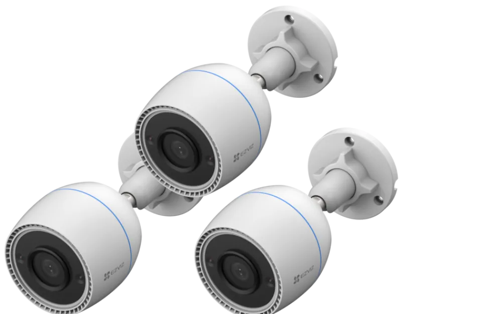 ezviz H3C 2MP WLAN Smart Home Kamera, 3er-Set New