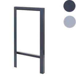 MCW Fahrradbügel -J80, Fahrradständer Anlehnbügel, verzinkter Stahl Outdoor-pulverbeschichtet 87x10x13cm ~ anthrazit Hot
