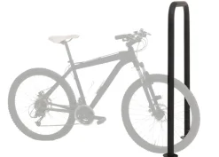 MCW Fahrradbügel -N42, Fahrradständer Anlehnbügel Bügel Absperrung, In-/Outdoor Stahl pulverbeschichtet 120x70x12cm