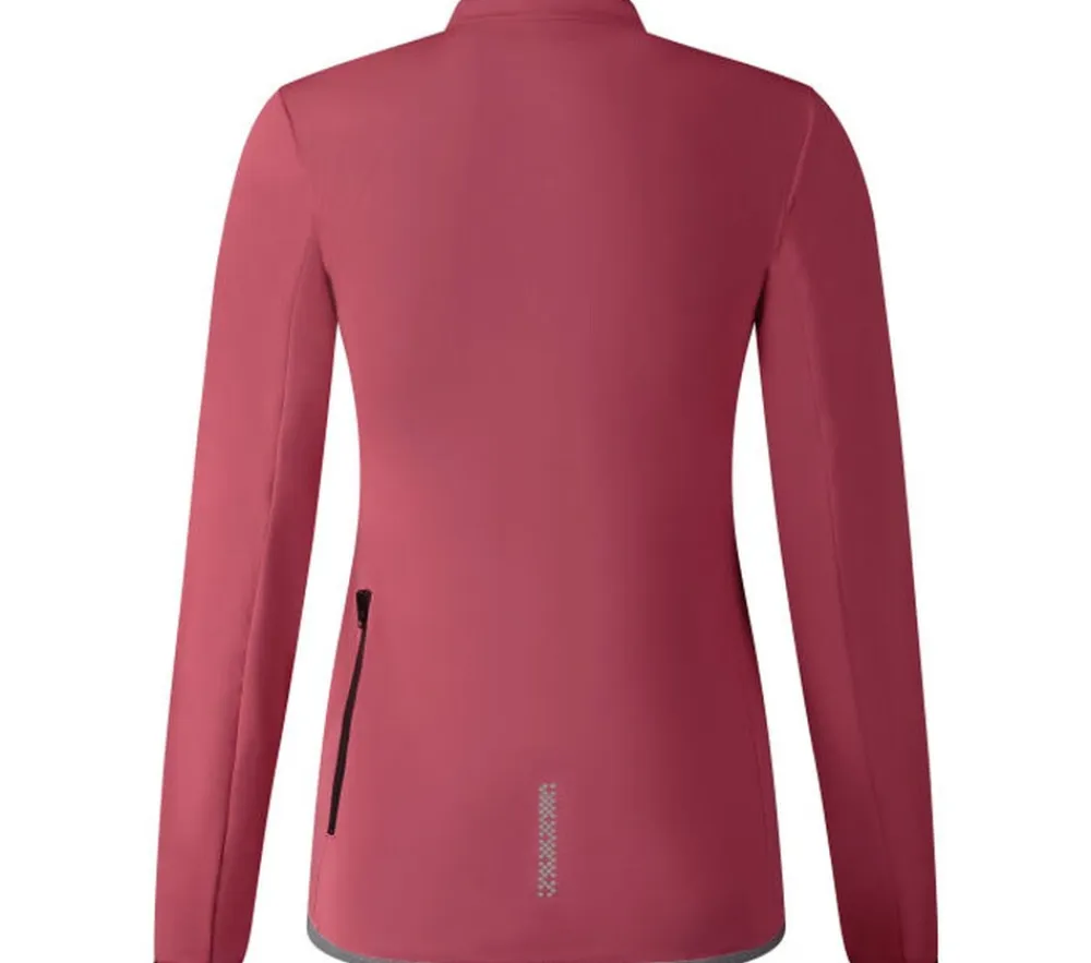 Fahrrad- Regenjacke Woan' WINDFEX Jacket, Tea Berry ^ Shimano Best