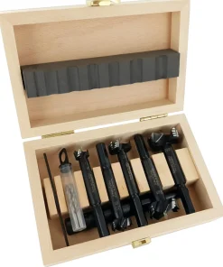 Bormax prima Hartmetall-Forstnerbohrer 6-tlg Set im Holzkasten 1664506 ^ Famag Best