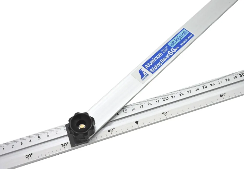 Famex 12607 Zimmerer-Schmiege 60 cm (62662), Winkelmesser Hot