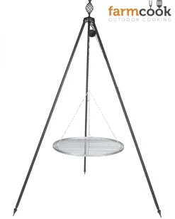 Dreibein Schwenkgrill Oskar Ø 70 cm ^ FarmCook Clearance