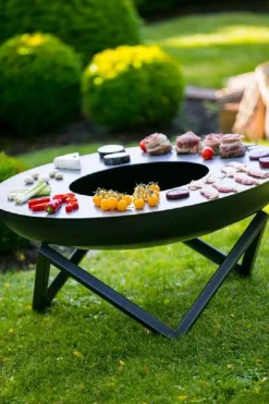 Grillplatte Feuerplatte für Feuerschale Ø 61 CM ^ FarmCook Outlet