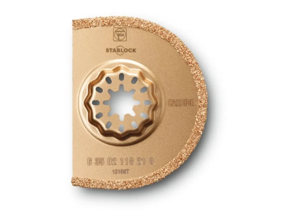 Fein Hartmetall-Sägeblatt segmentiert75mm, Schnittbreite ca. 2,2mm, StarLock
