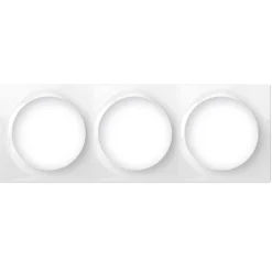 Fibaro Dreifach-Abdeckplatte für Geräte der Walli-Serie Weiß Sale