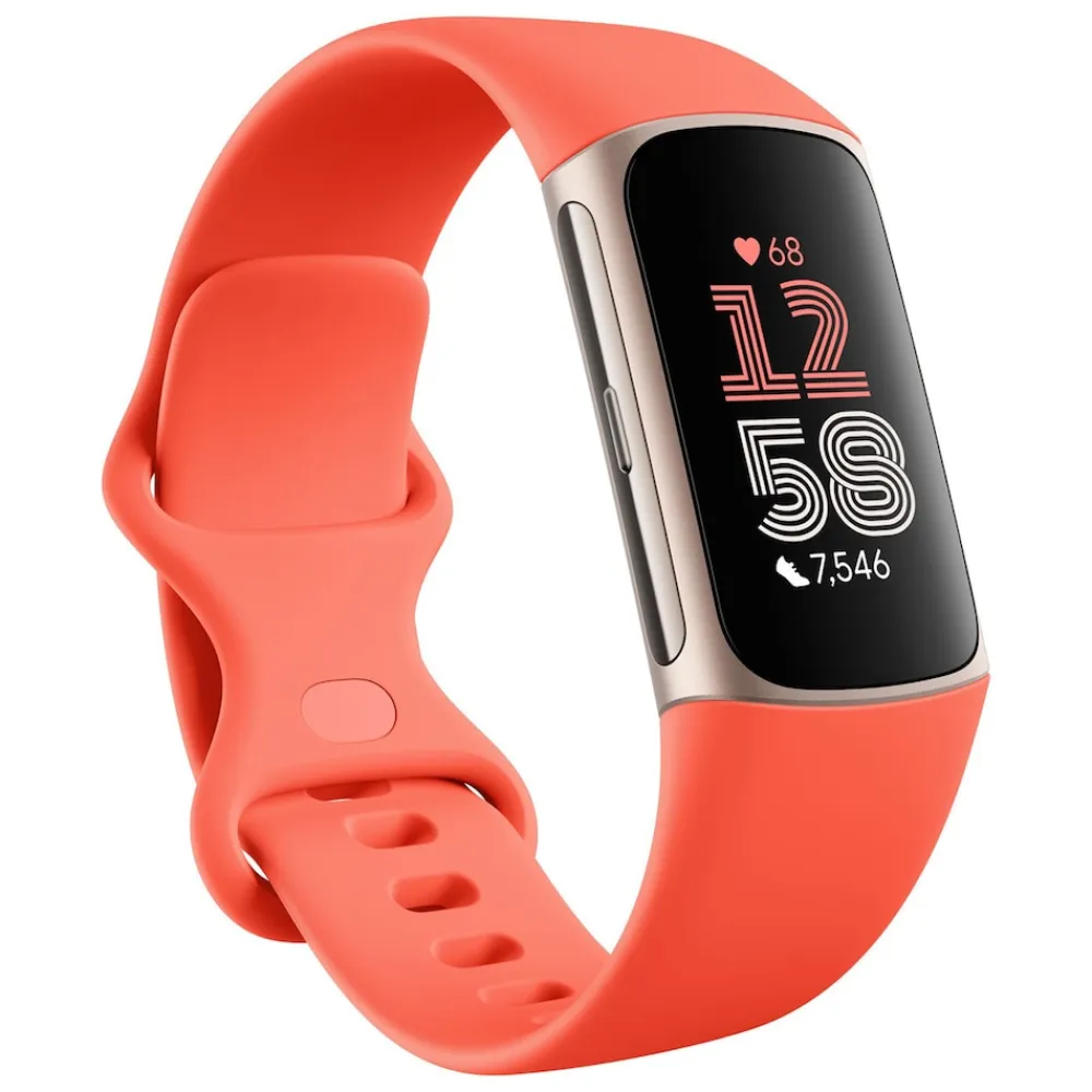 Charge 6 koralle Smartwatch ^ FitBit