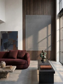 KADIMA DESIGN Flachgewebe-Teppich Pflegeleicht - BORNO | Kadima Anthrazit New
