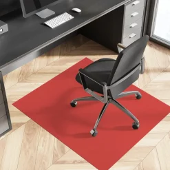 Bodenschutzmatte mit abgeschrägter Kante |  Kleopatra | Rot ^ floordirekt Sale