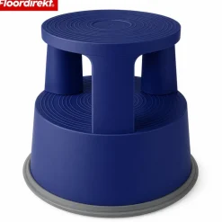 floordirekt Rollhocker | Elefantenfuß | Kunststoff | T7 Blau Sale